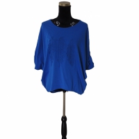 Dunneblouse met verstelbare mouwen