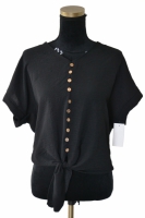 Blouse met sierknopen