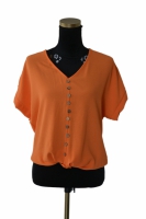 Blouse met sierknopen