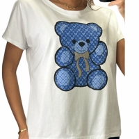 T-shirt met een teddybeer