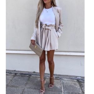 Komplet Marynarka + Spodenki