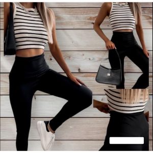 Modelujące Legginsy z Wysokim Stanem