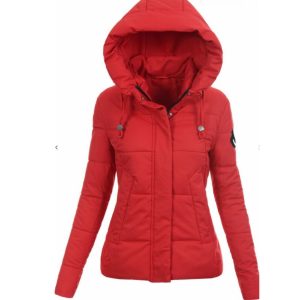 Kurtka Zimowa Czerwona