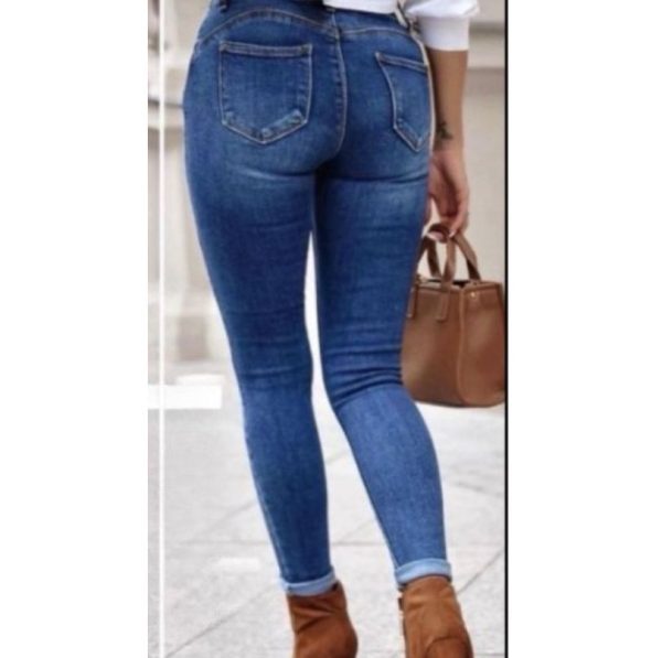 Klasyczne jeansy damskie – XS–XL - obrazek 2
